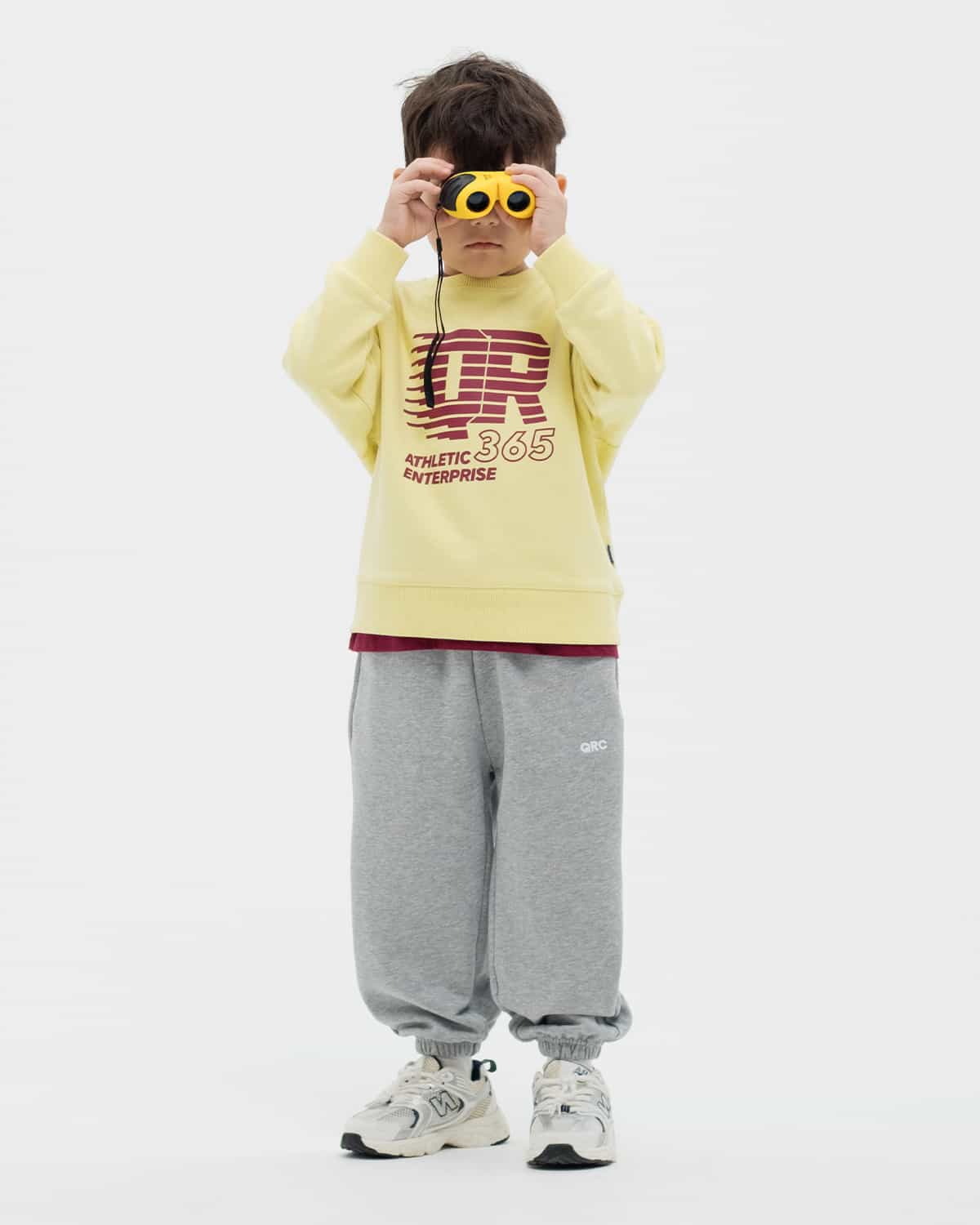 ДЕТСКИЙ СВИТШОТ ATHLETIC СВЕТЛО-ЖЕЛТЫЙ