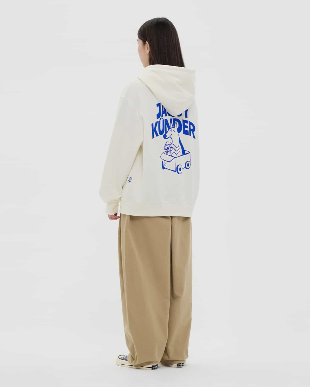 HOODIE JAQSY KUNDER WHITE