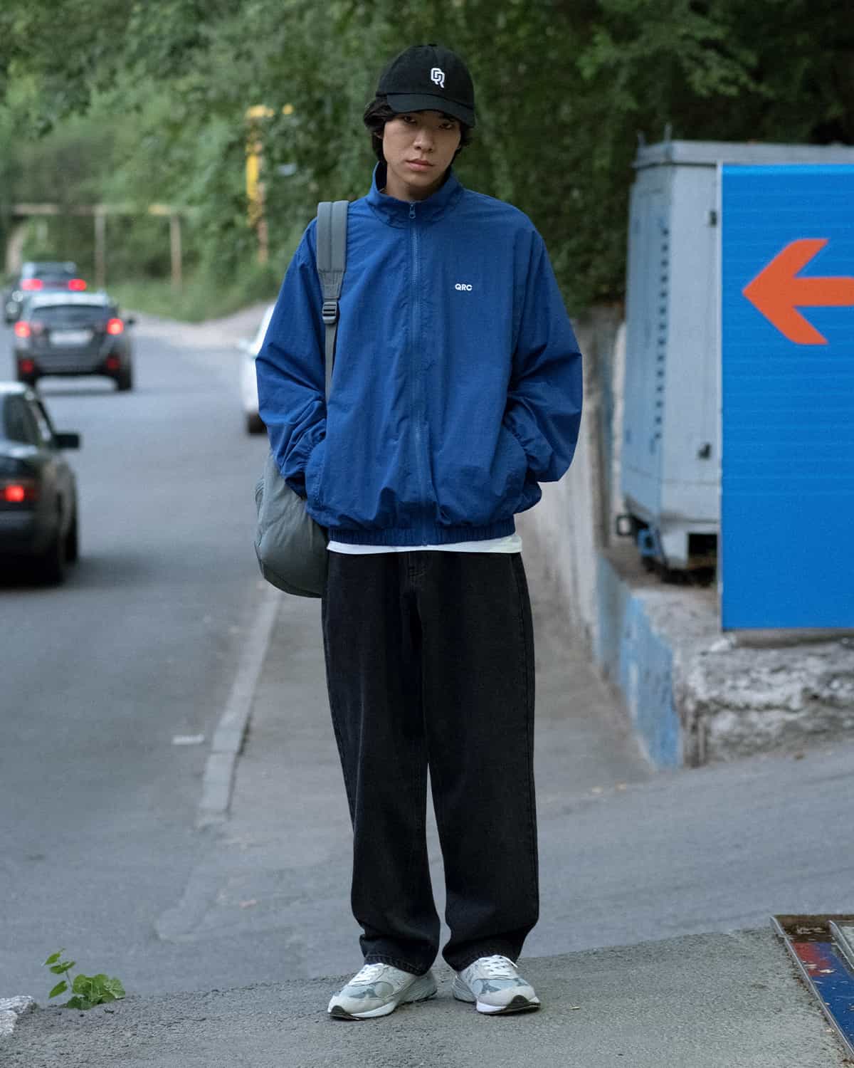 куртка 90’s qrc синяя