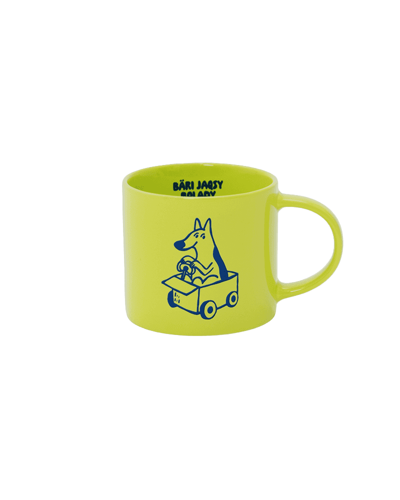 КЕРАМИКА КРУЖКА JAQSY KUNDER ЛАЙМ