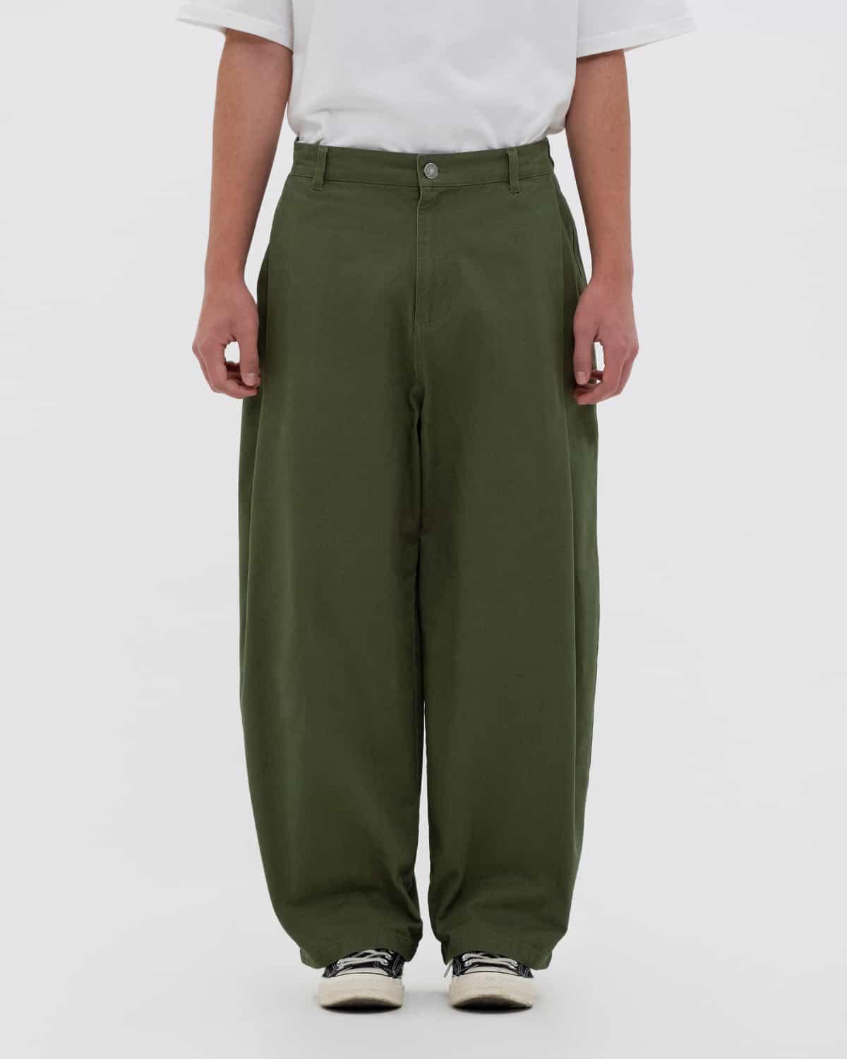 pants wide khaki