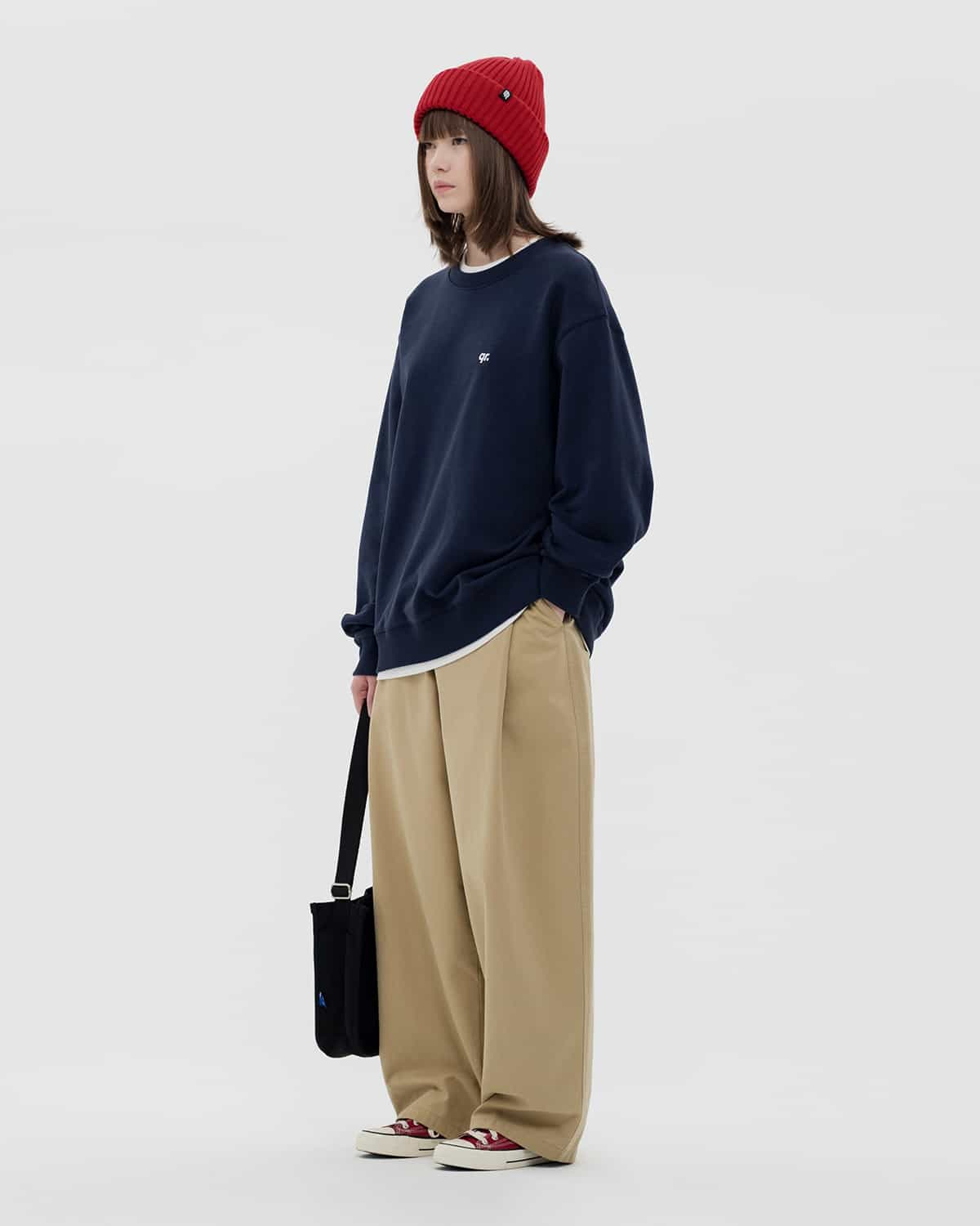 СВИТШОТ BASIC QRD ТЁМНО-СИНИЙ