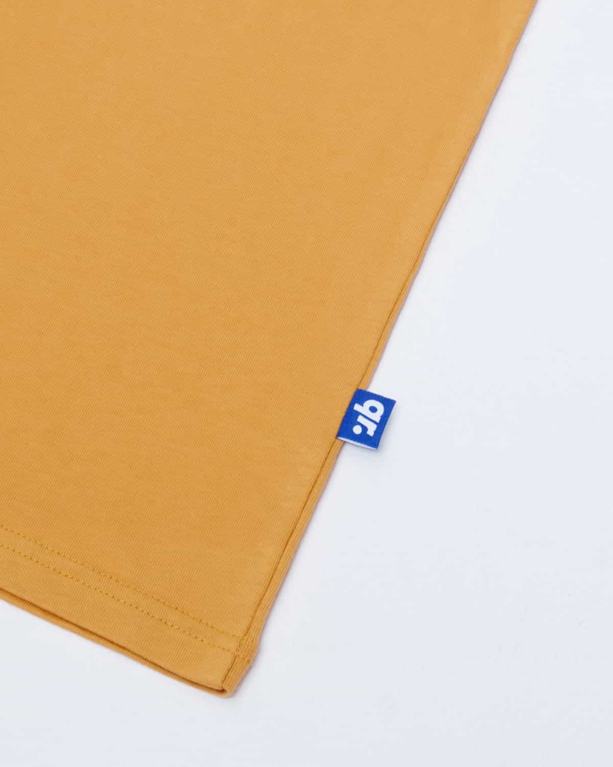 T-SHIRT 2COLOR SENBI CLUB MUSTARD