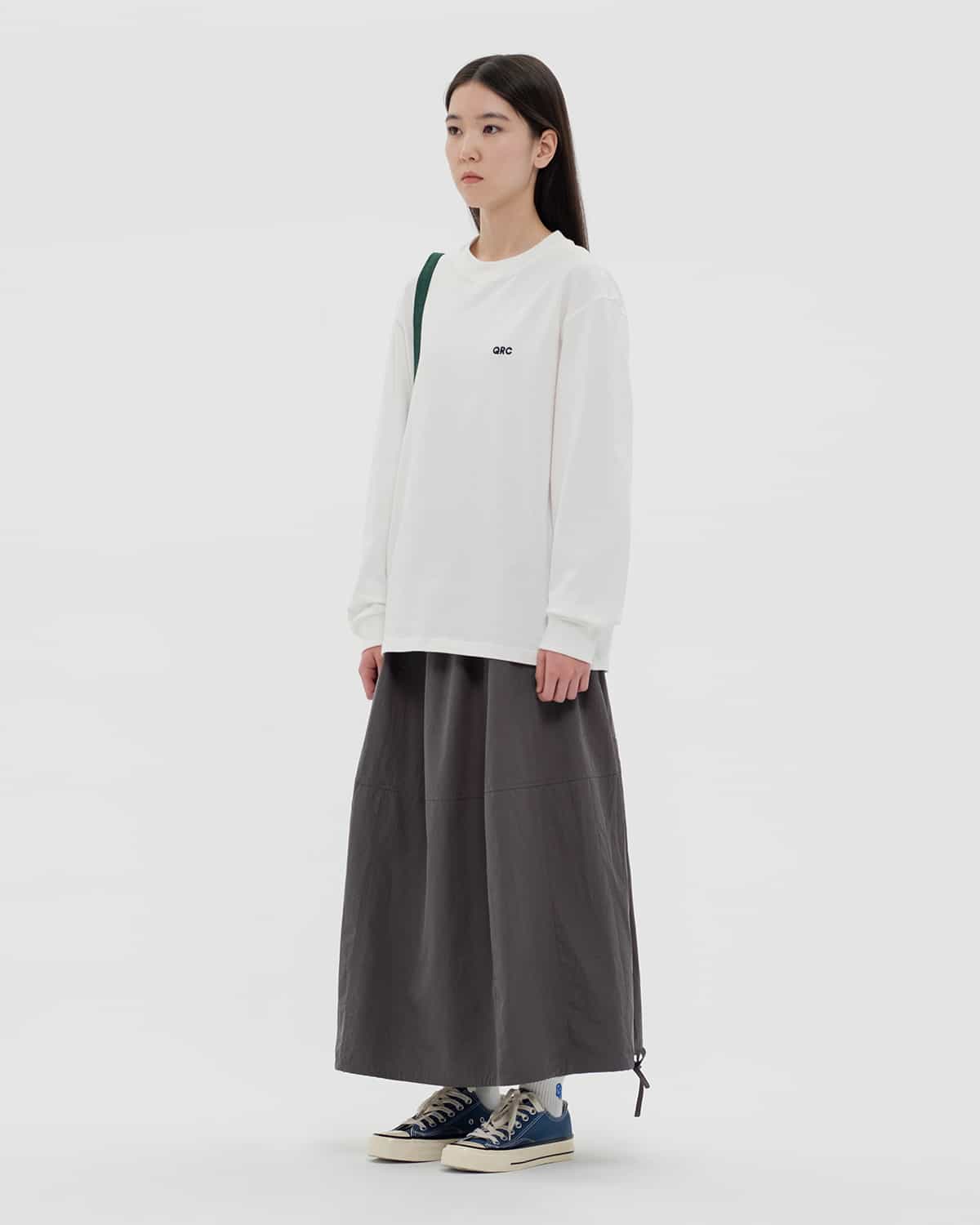 LS ФУТБОЛКА BASIC QRC БЕЛАЯ