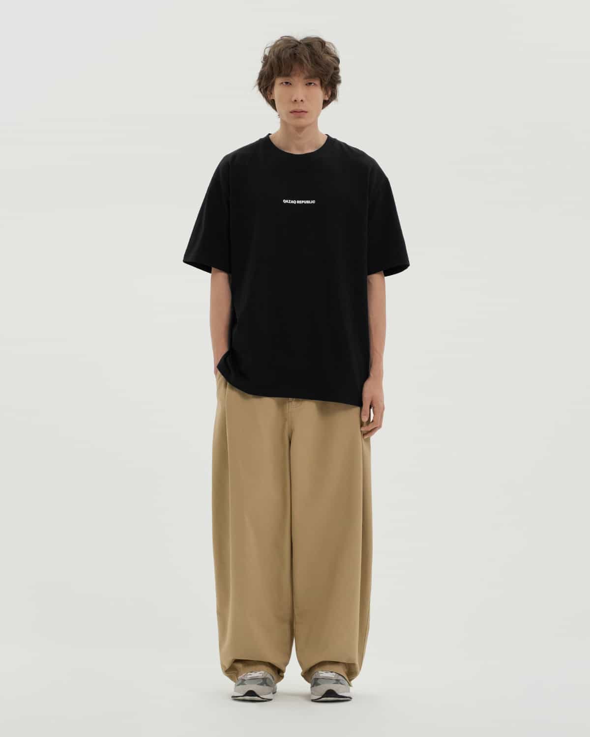 T-SHIRT QAZAQ REPUBLIC BLACK