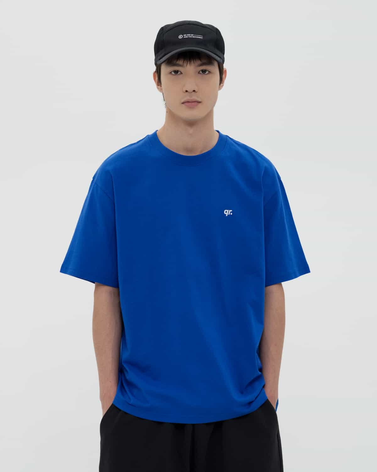 T-SHIRT BASIC QRD BLUE 