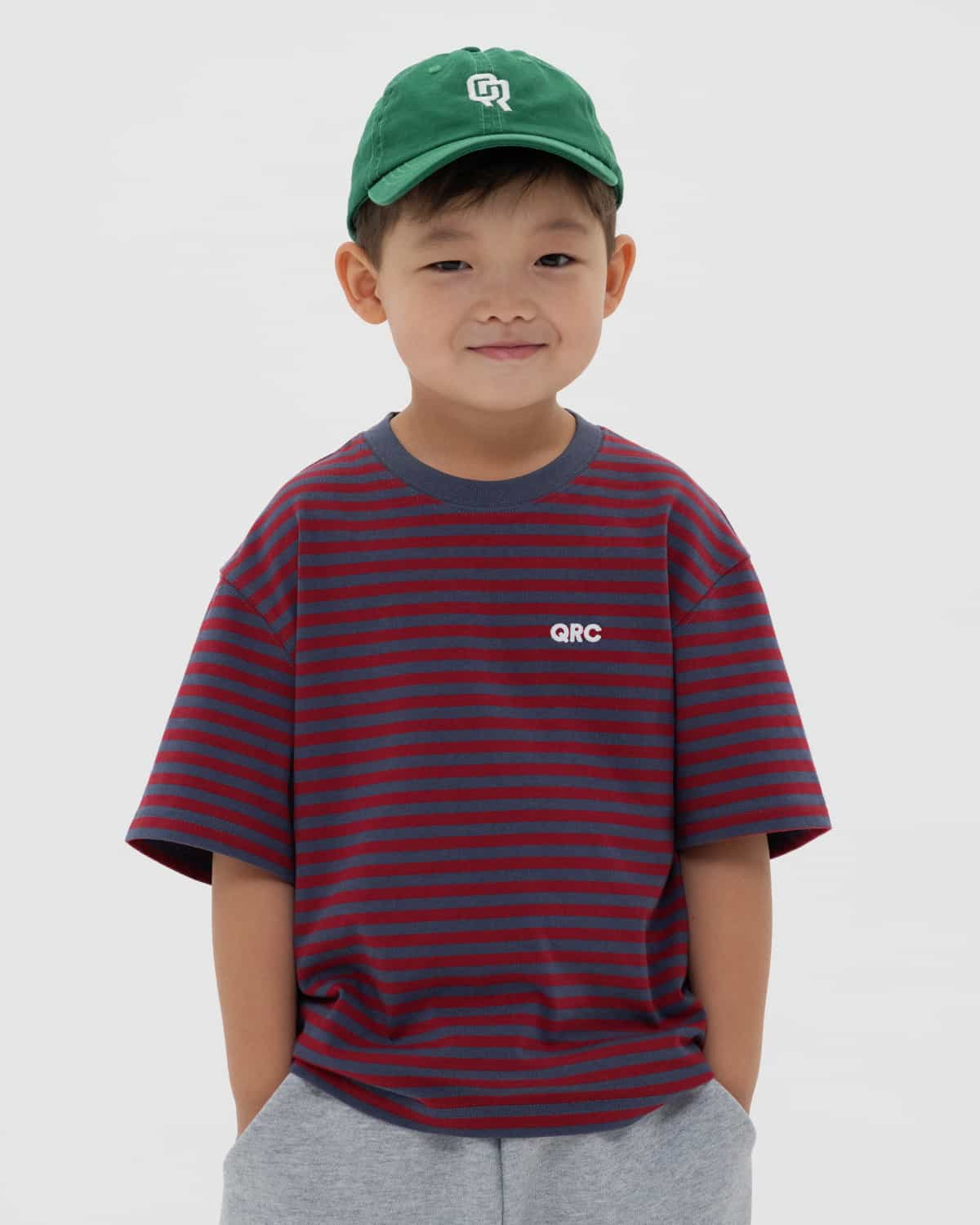 ФУТБОЛКА БАЛА STRIPED ҚОЮ КӨК-ҚОЮ ҚЫЗЫЛ