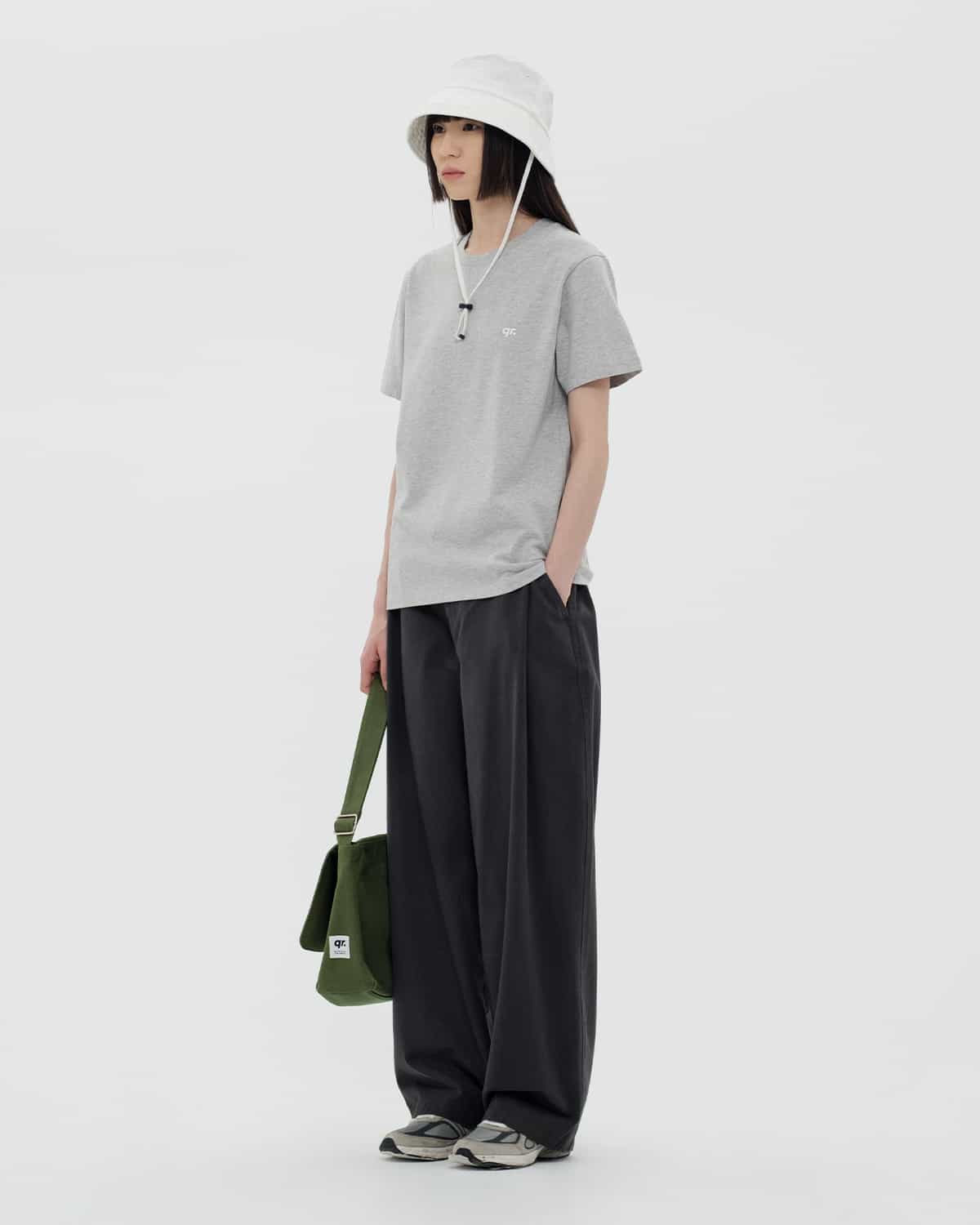 ФУТБОЛКА REGULAR QRD СЕРЫЙ МЕЛАНЖ