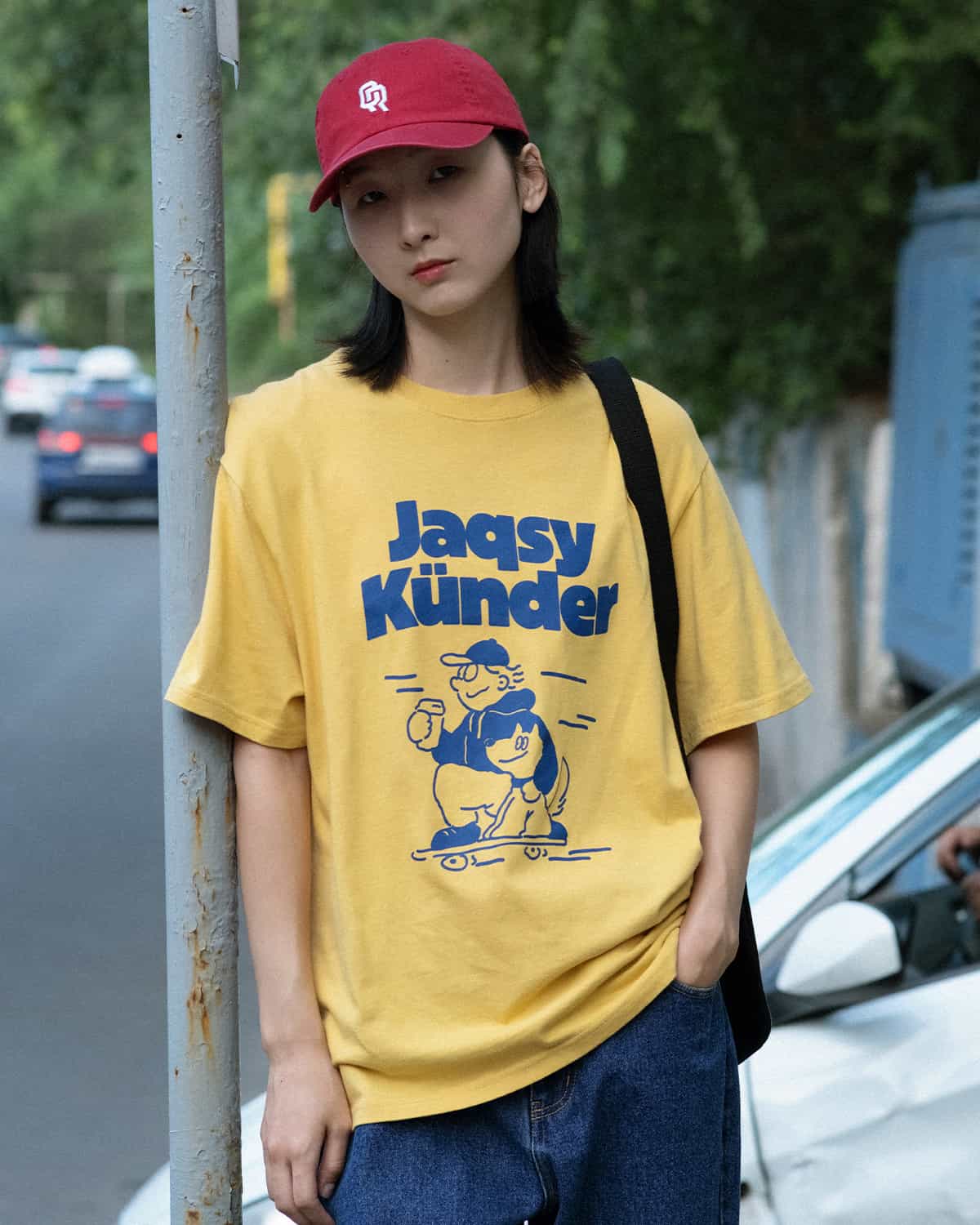 t-shirt kunder yellow