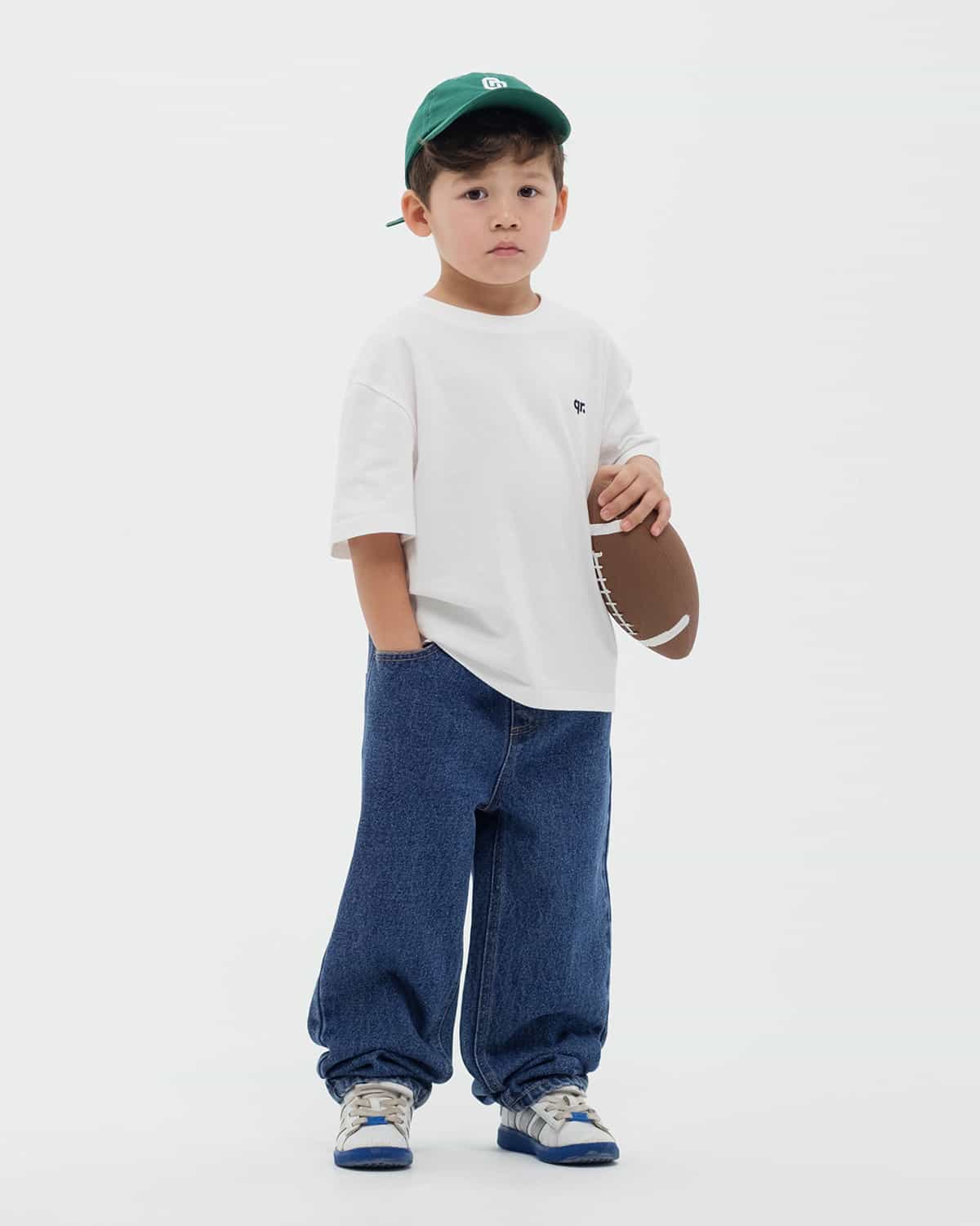 KIDS T-SHIRT QR BASIC WHITE