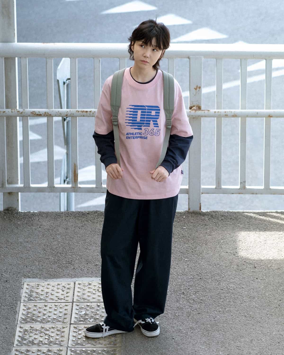 T-SHIRT ATHLETIC  pale pink
