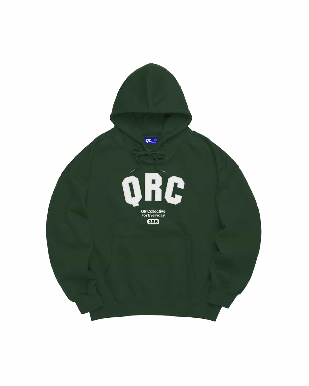 бүржейде over qrc қою жасыл 