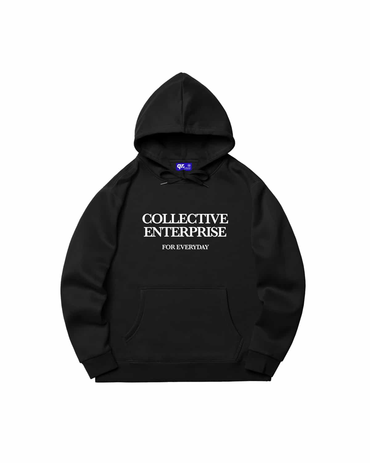 толстовка collective ent. чёрная