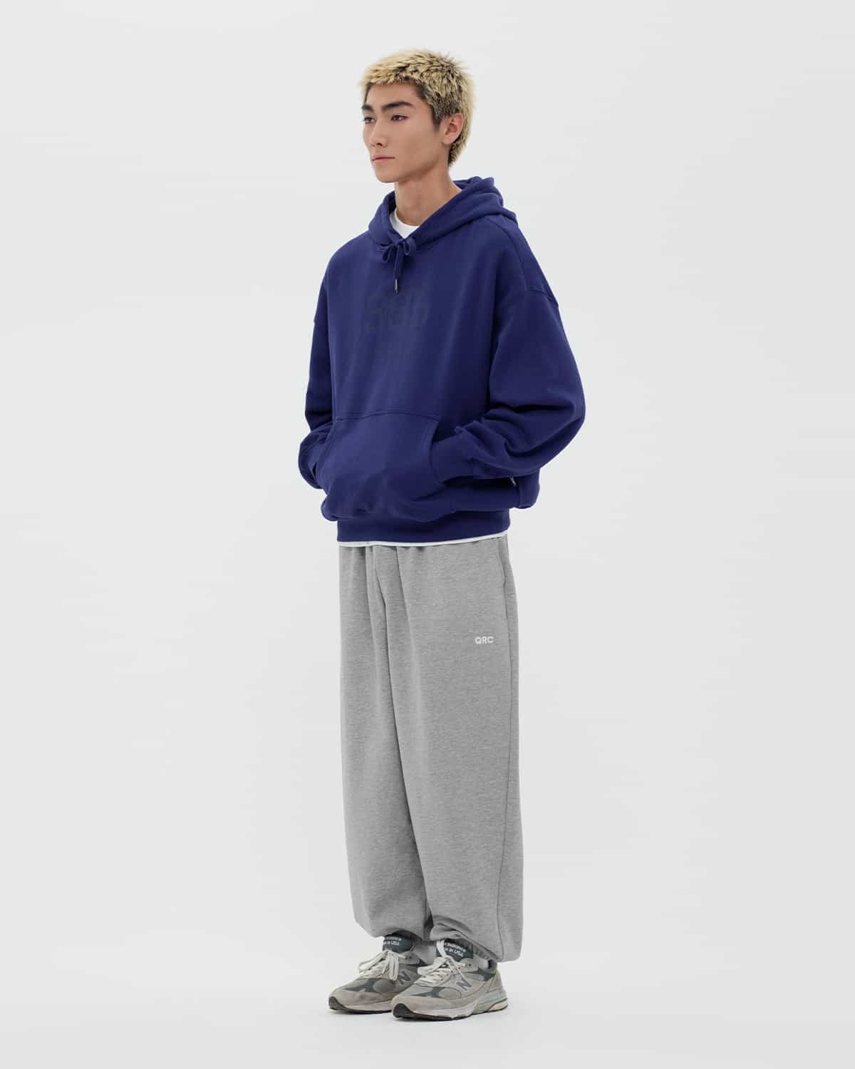 HOODIE OVERFIT 365 indigo