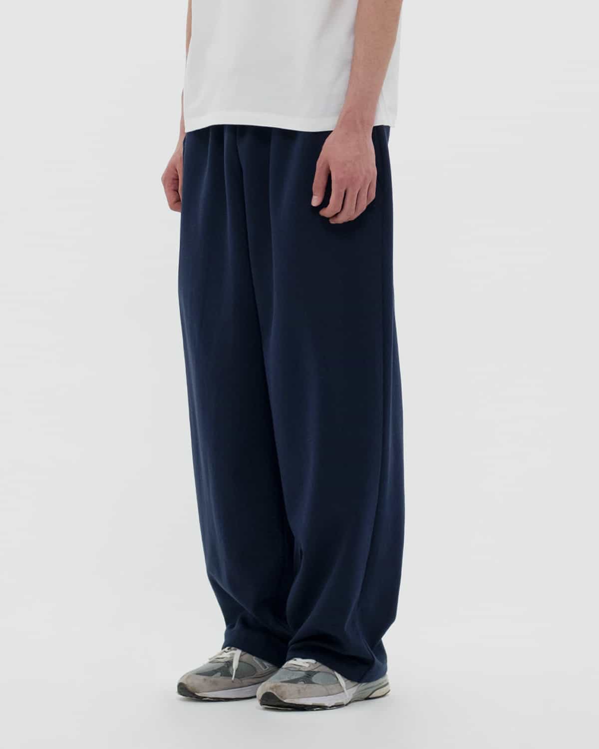 шалбар sweat basic қою көк