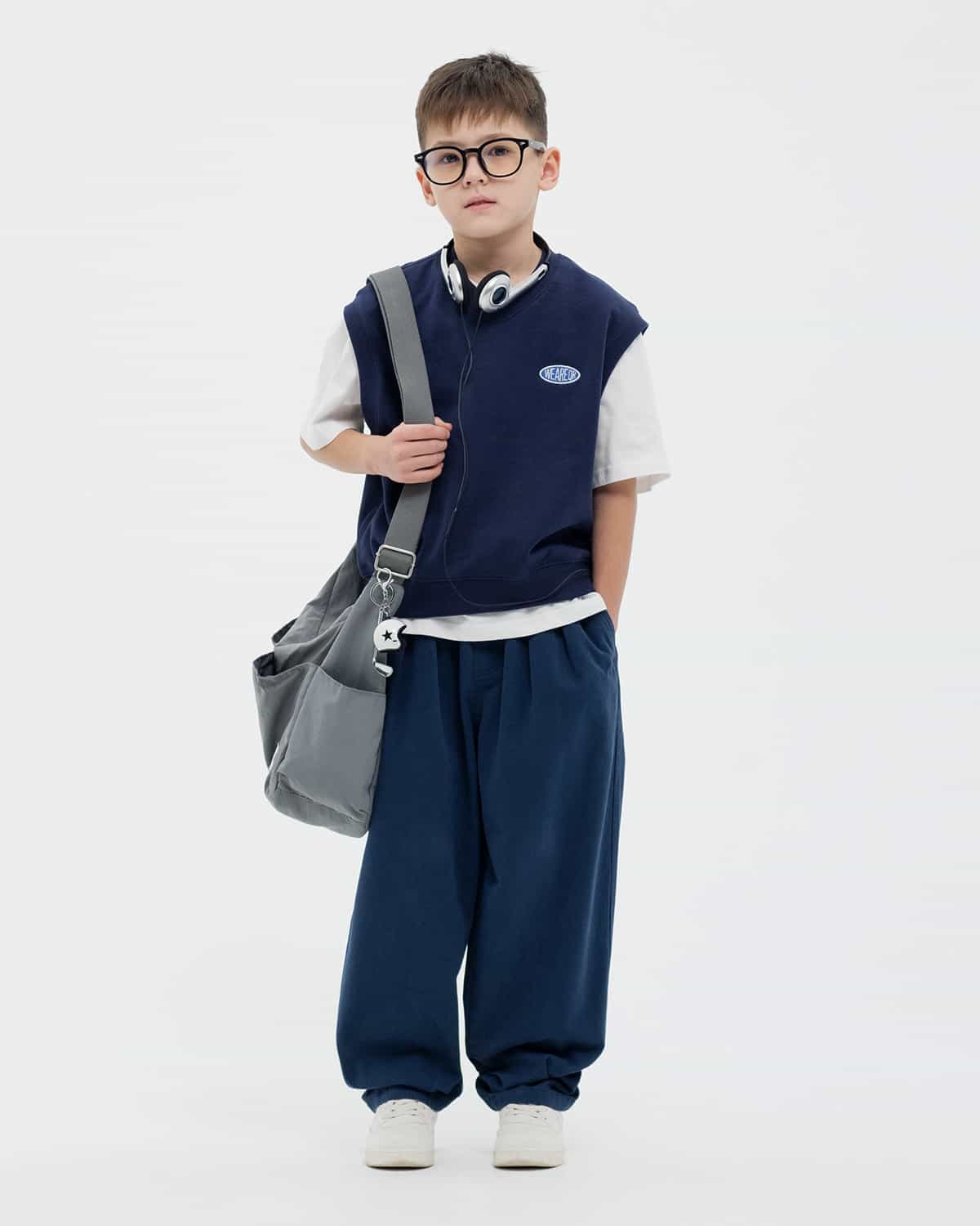 ДЕТСКАЯ ЖИЛЕТКА TERRY ТЕМНО-СИНЯЯ