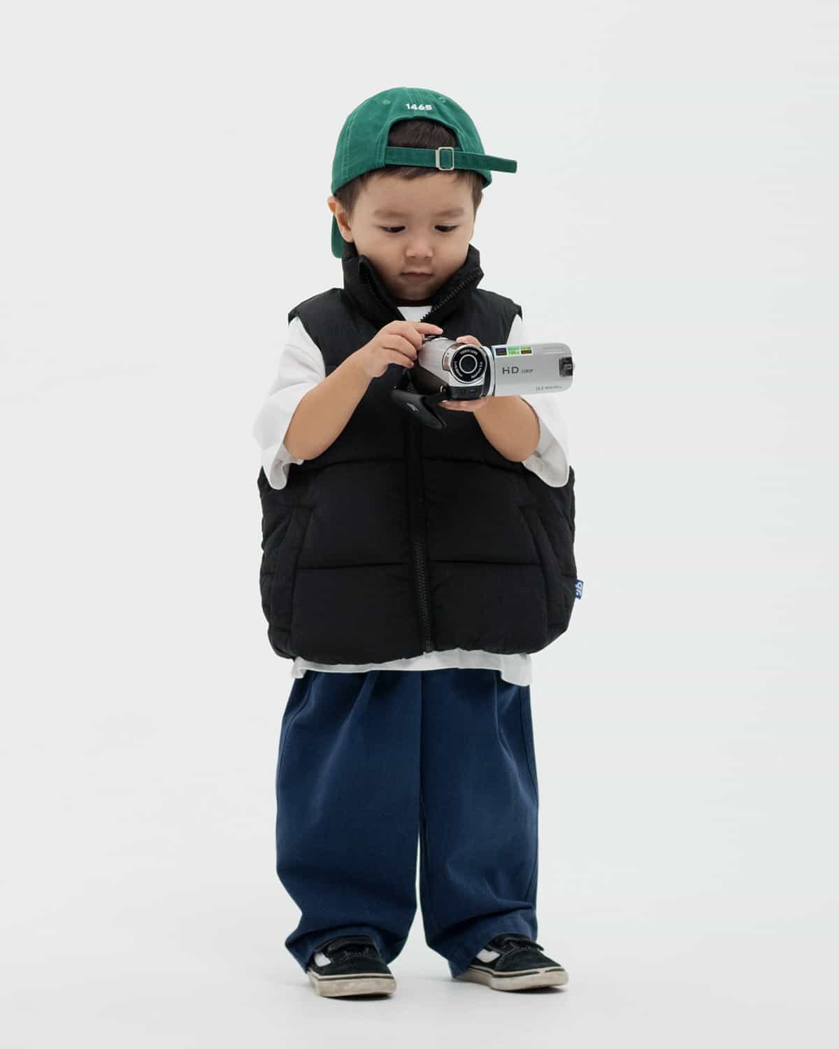 ДЕТСКАЯ ЖИЛЕТКА PADDED ЧЁРНАЯ