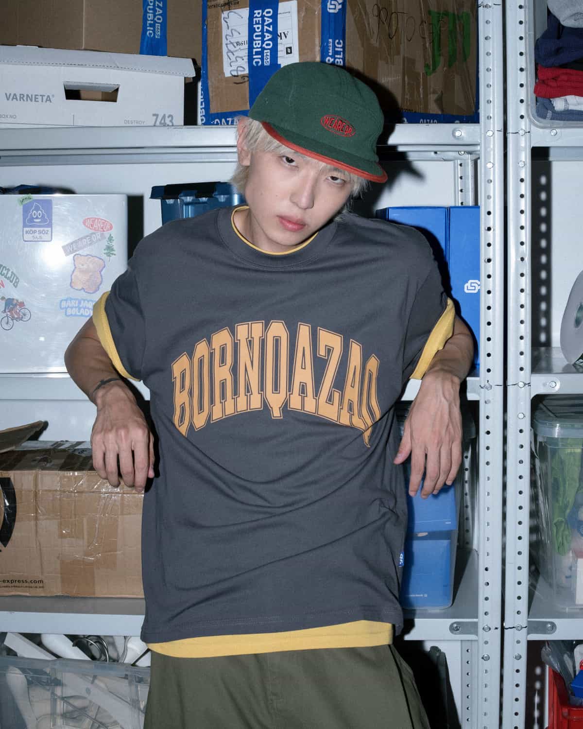 t-shirt bq  dark grey