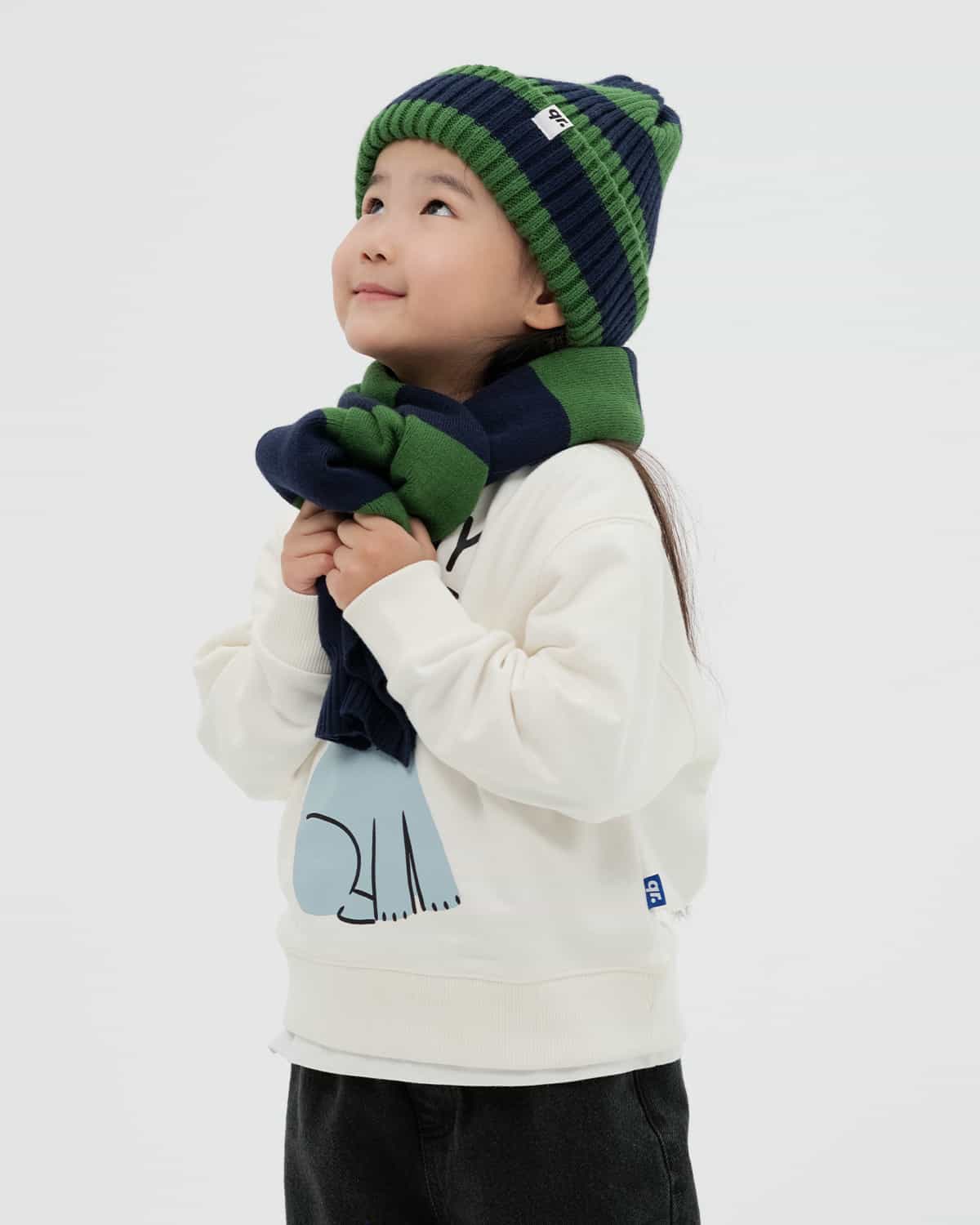 ДЕТСКИЙ СВИТШОТ KUNDER БЕЛЫЙ