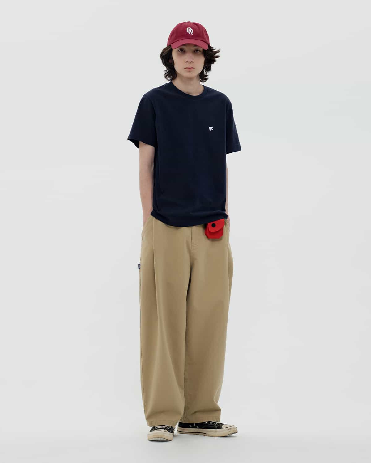 ФУТБОЛКА REGULAR QRD ТЕМНО СИНЯЯ