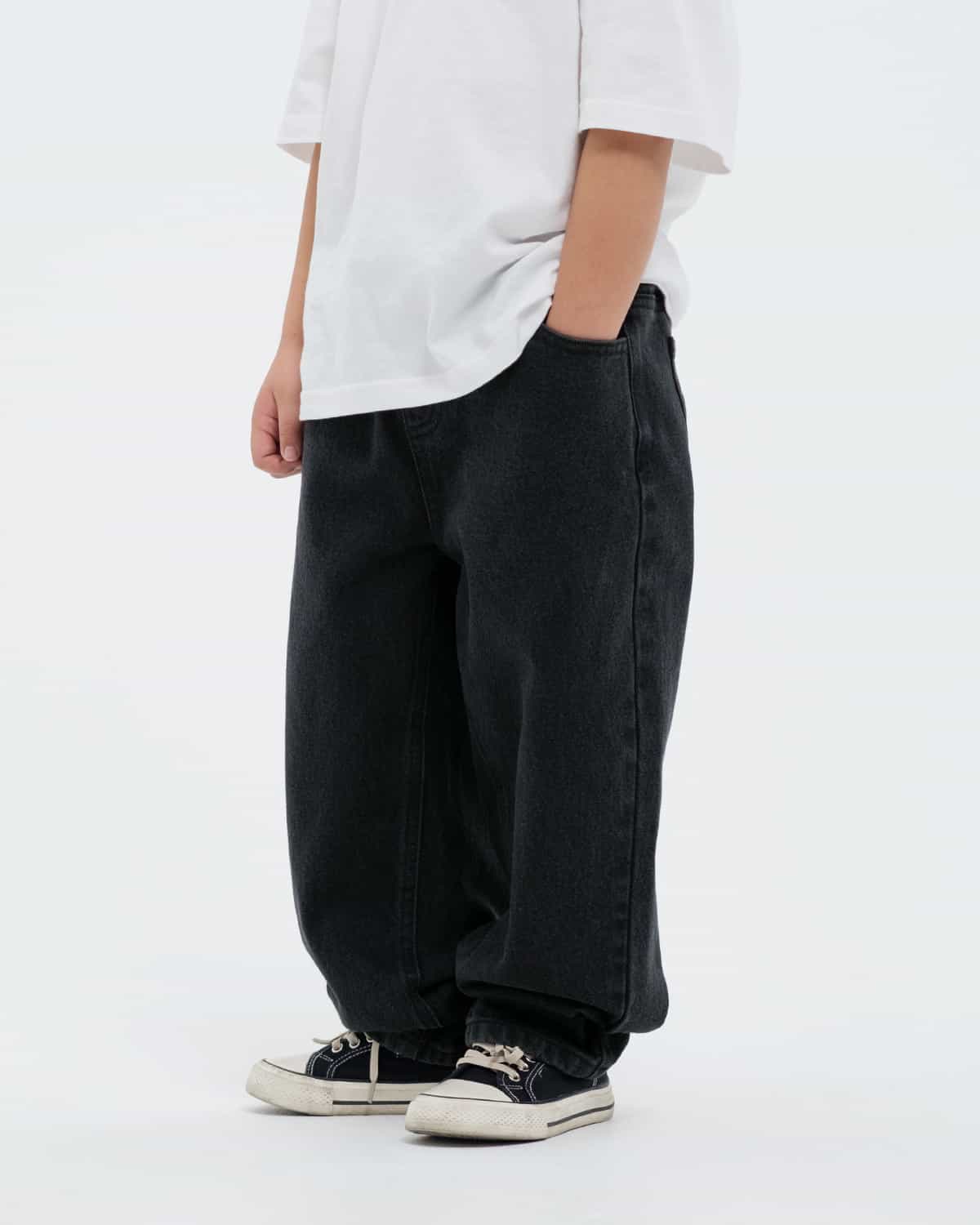 KIDS jeans RELAXED BLACK
