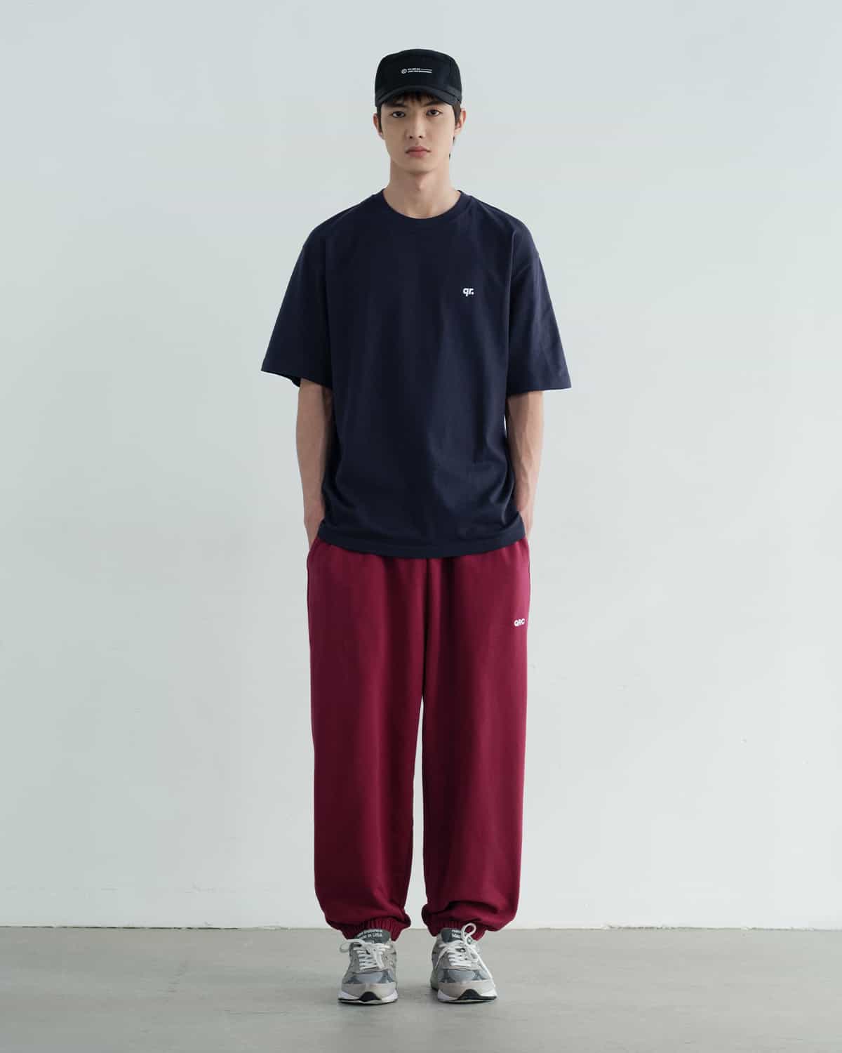 T-SHIRT  BASIC QRD NAVY