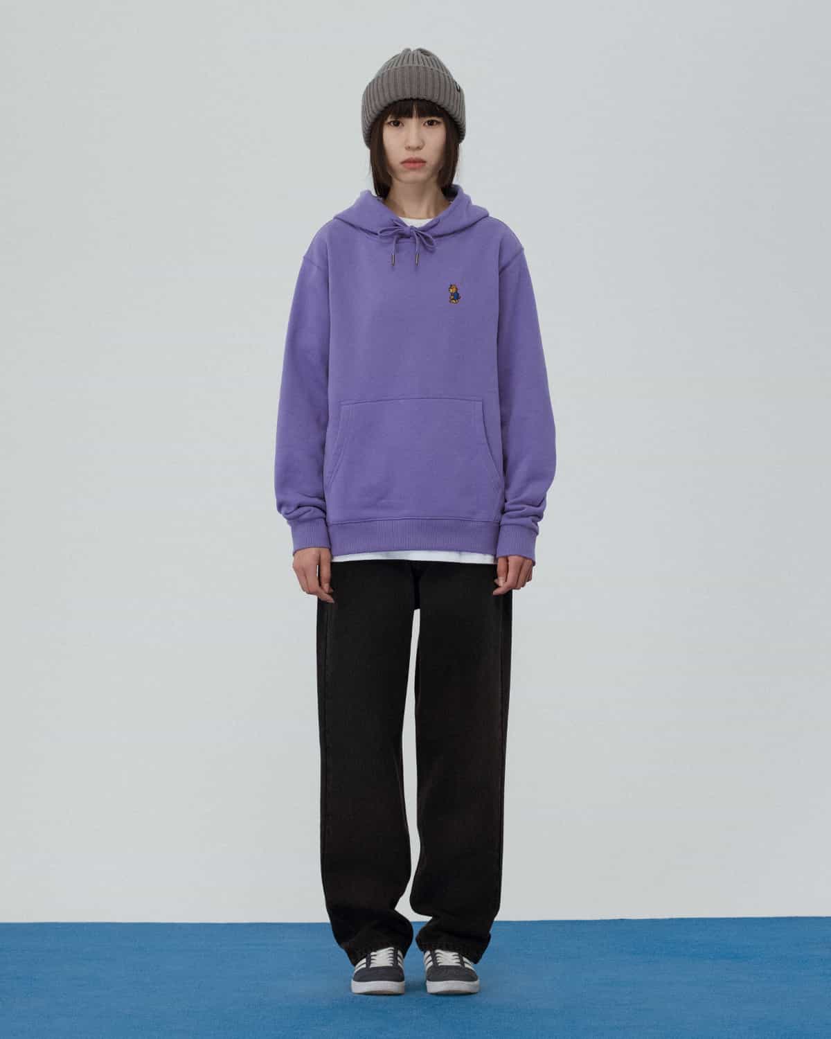 HOODIE BEAR Purple