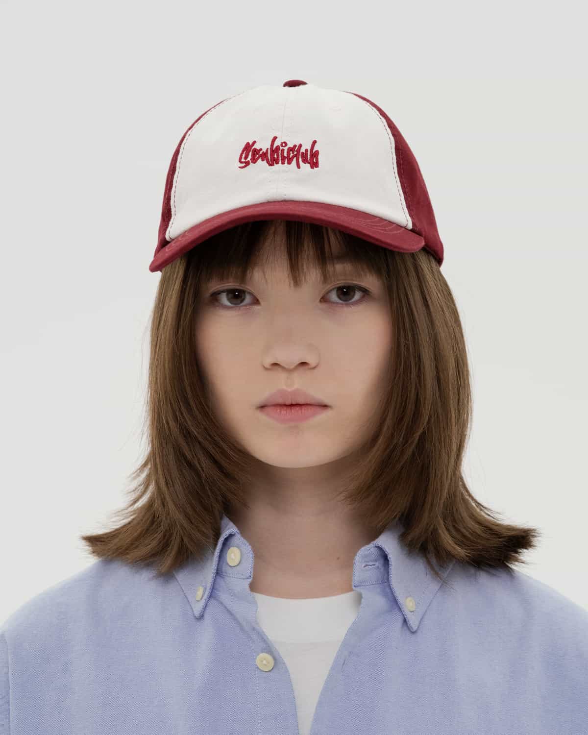 CAP 2COLOR BURGUNDY