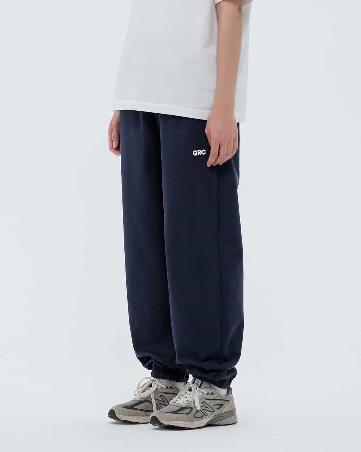брюки jogger basic qrc темно-синие 