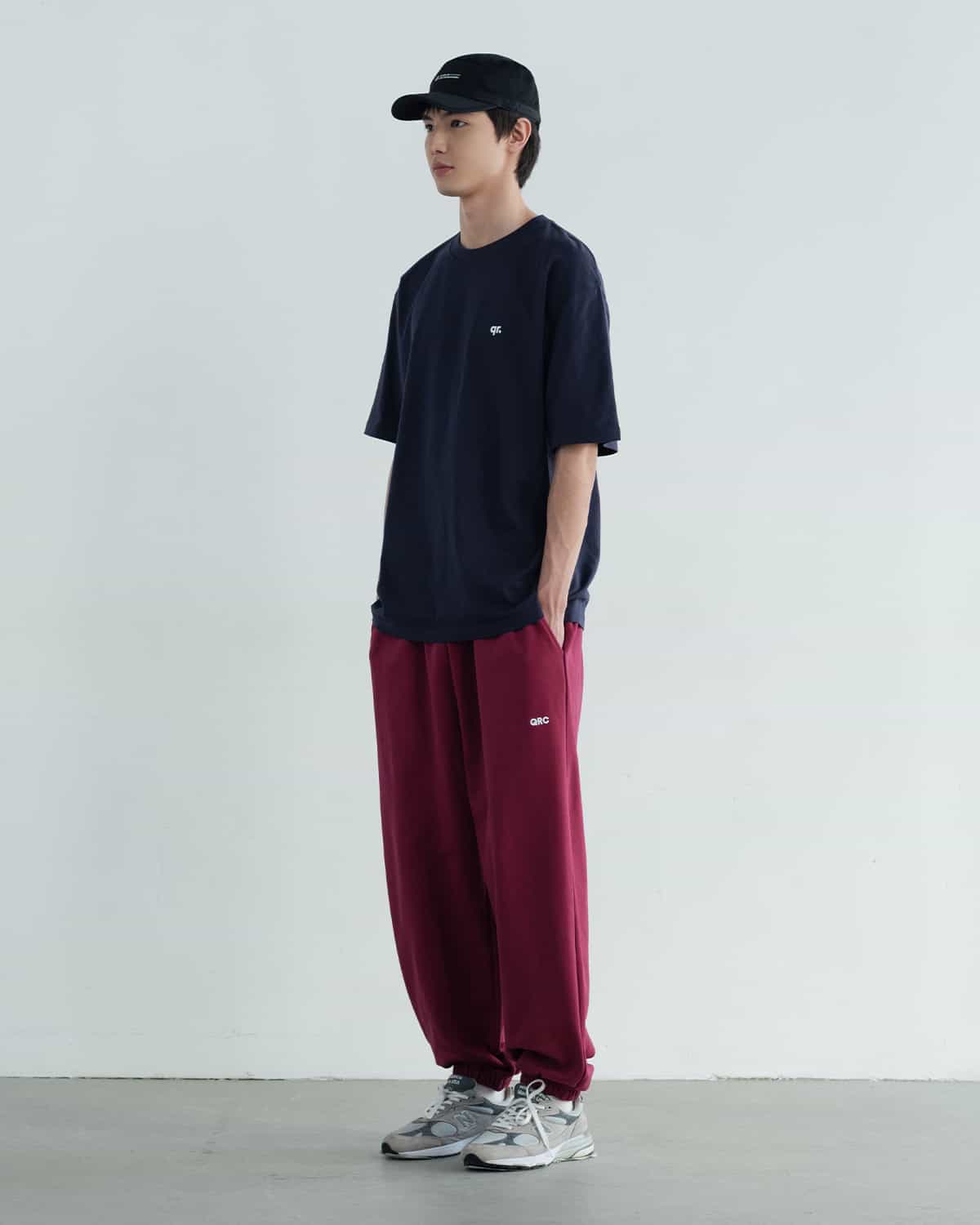 T-SHIRT  BASIC QRD NAVY