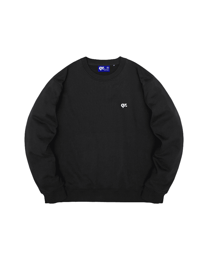 СВИТШОТ BASIC FW25 ЧЁРНЫЙ