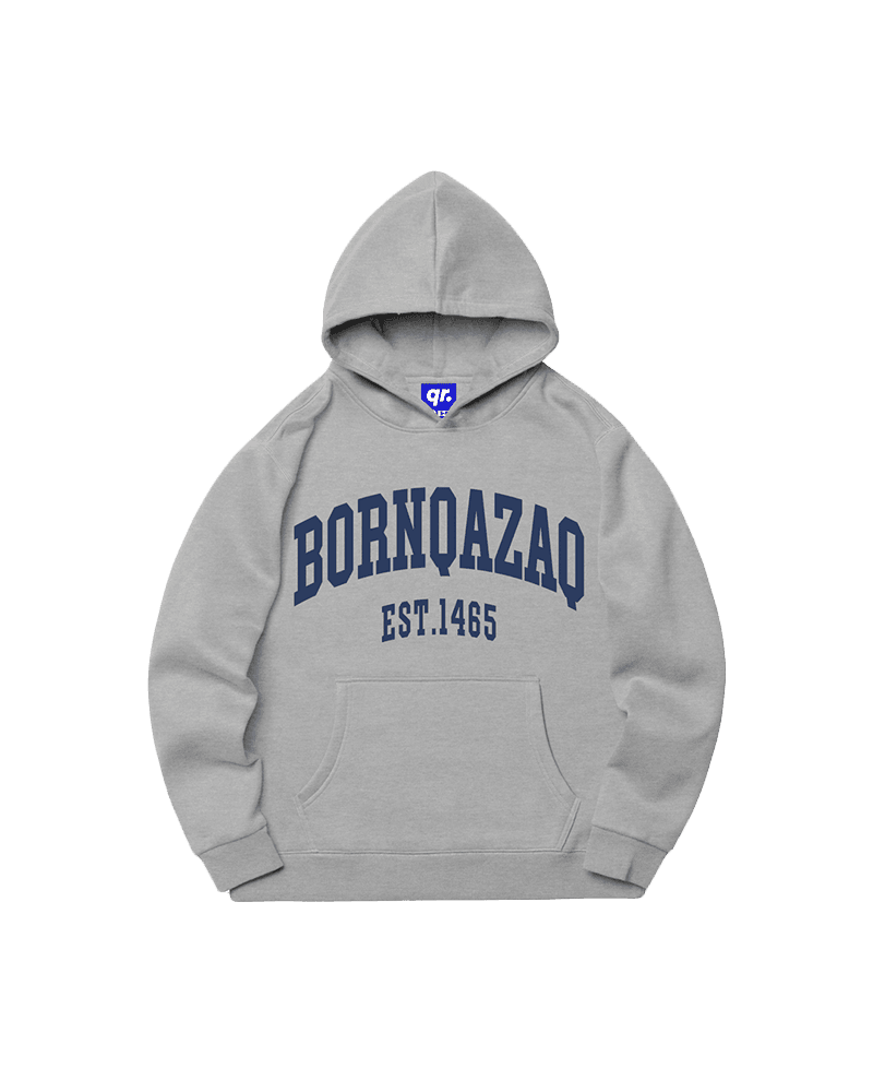 ДЕТСКАЯ ТОЛСТОВКА BQ FW25 СЕРЫЙ МЕЛАНЖ