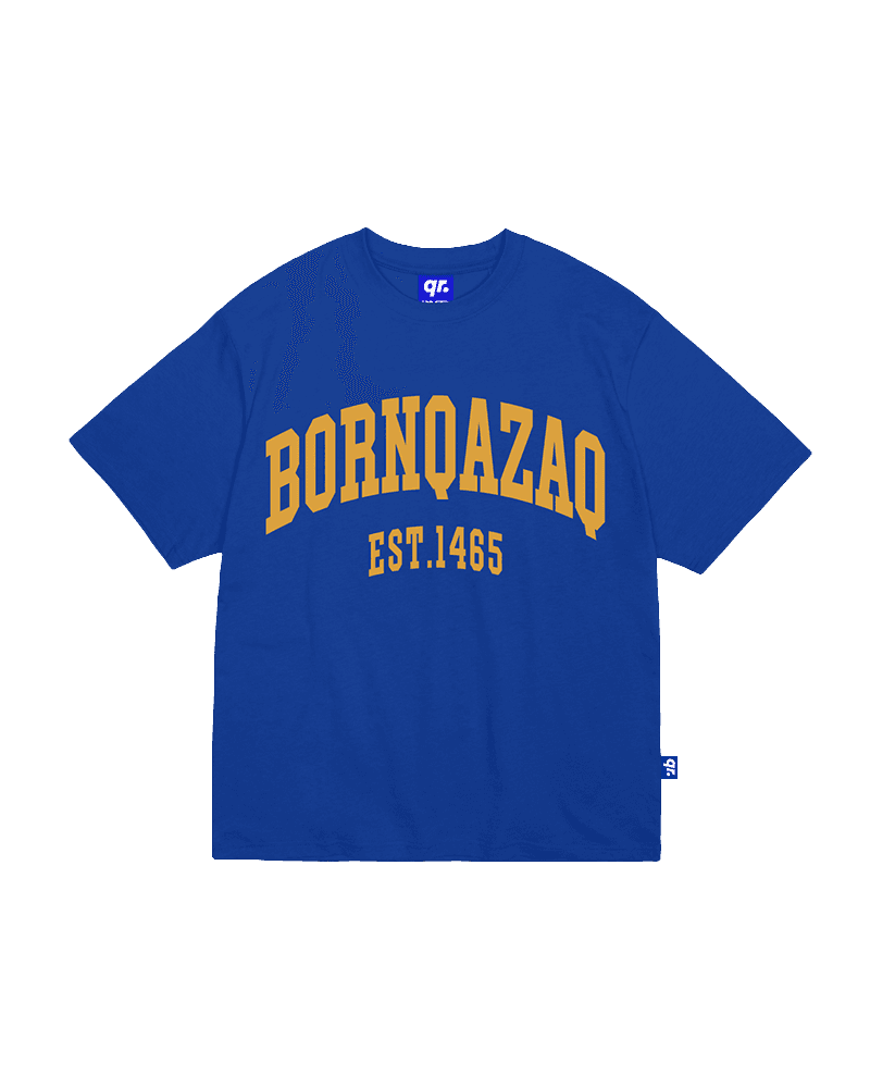 ДЕТСКАЯ ФУТБОЛКА BQ FW25 СИНЯЯ