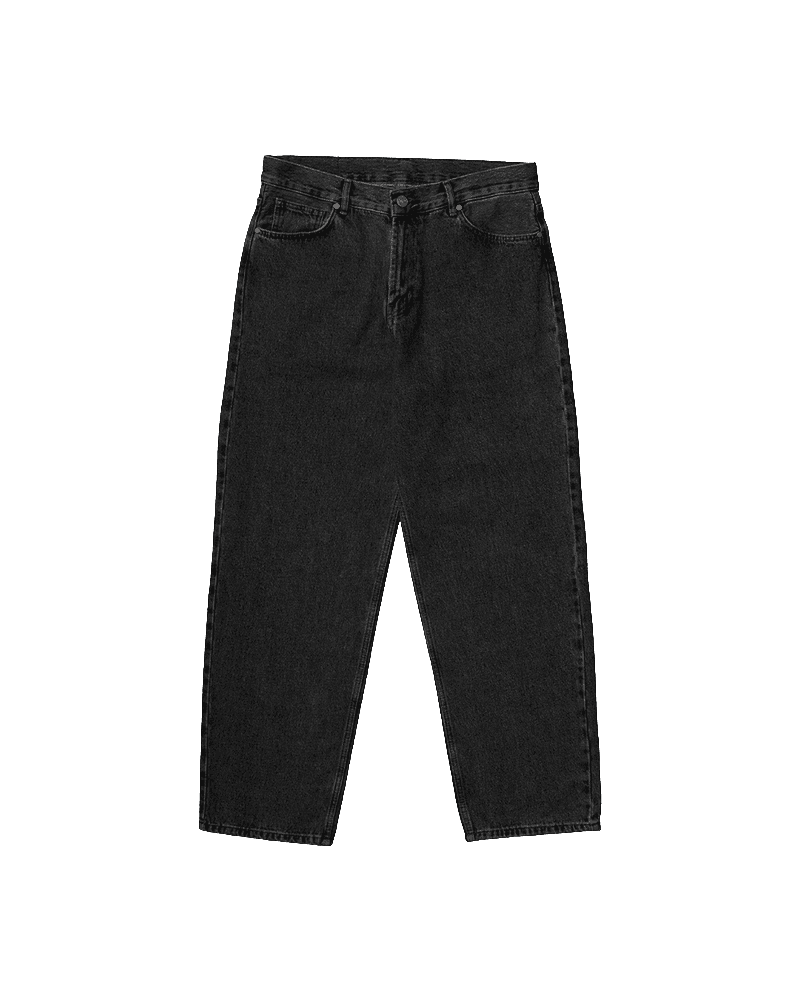 ДЖИНСЫ RELAXED (KEN) ЧЕРНЫЕ