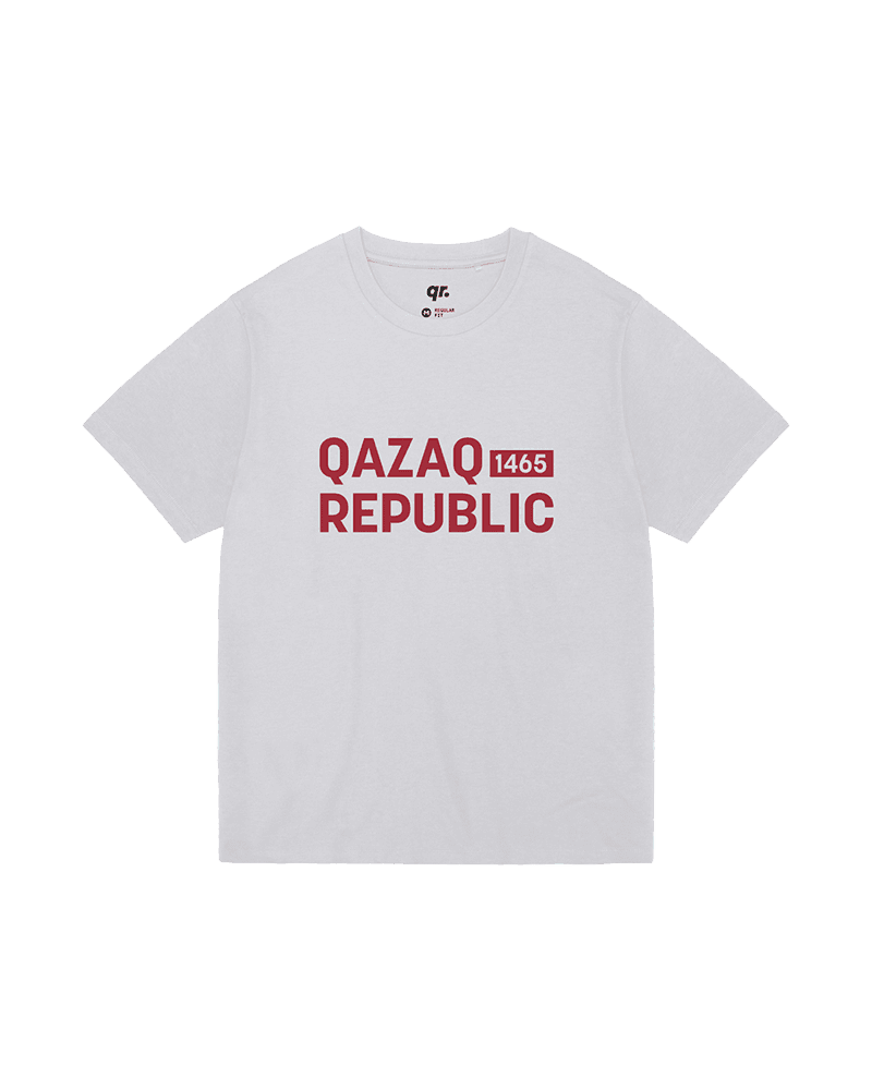 ФУТБОЛКА REGULAR QR65 БЕЛАЯ