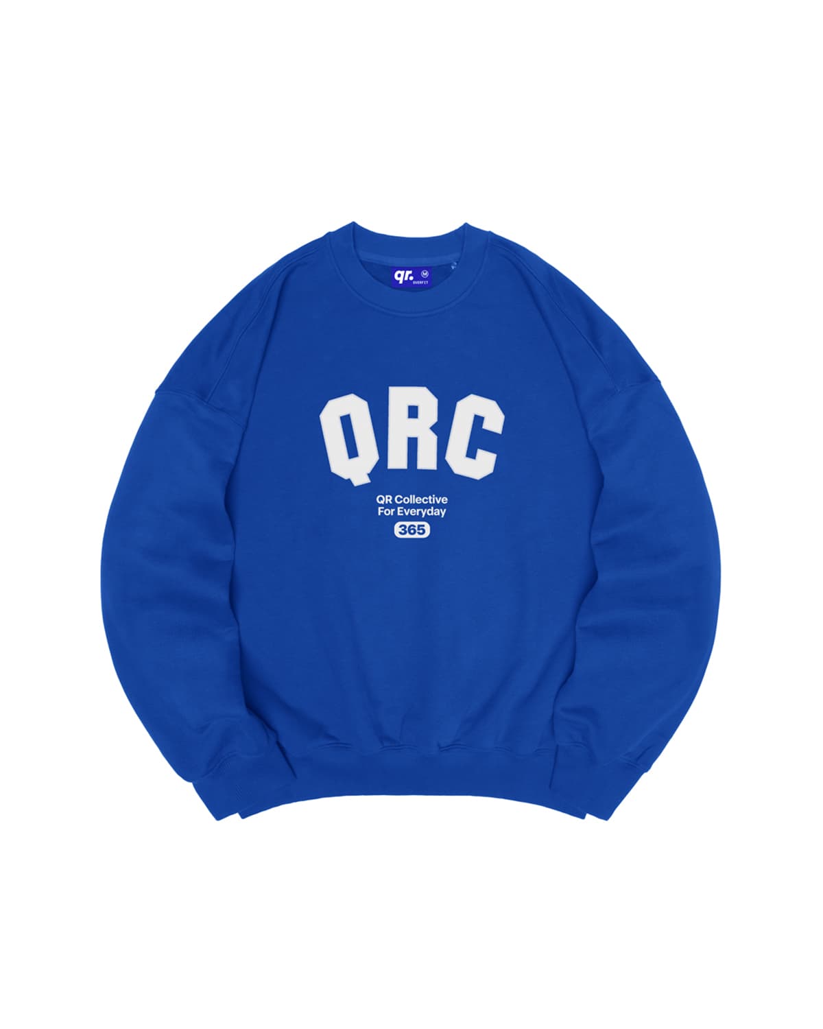 СВИТШОТ OVER QRC СИНИЙ