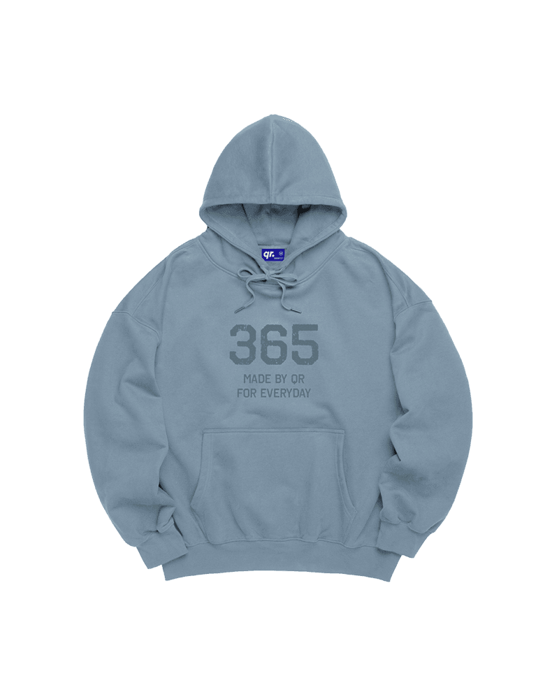 ТОЛСТОВКА OVERFIT 365 СЕРО-ГОЛУБАЯ