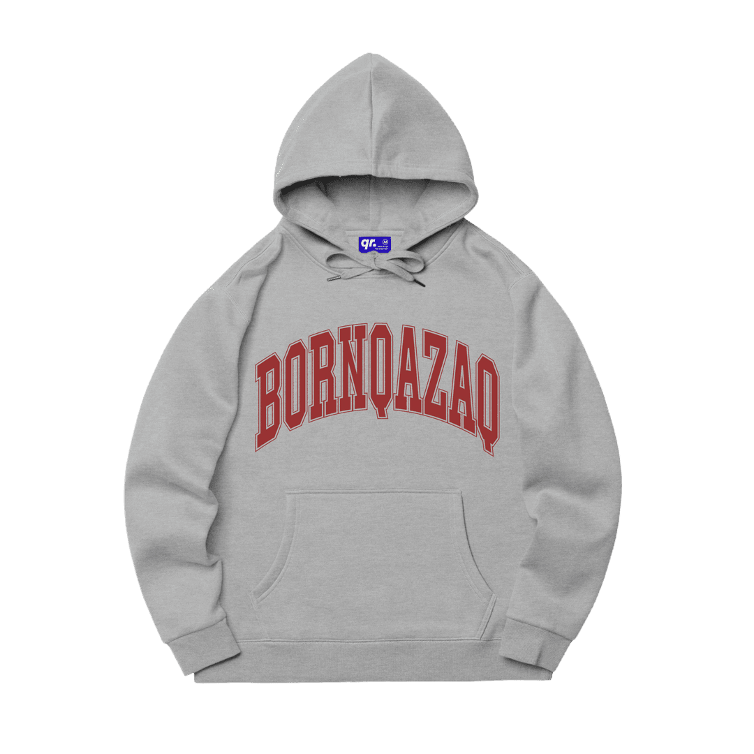 ТОЛСТОВКА BQ FW26 СЕРЫЙ МЕЛАНЖ 