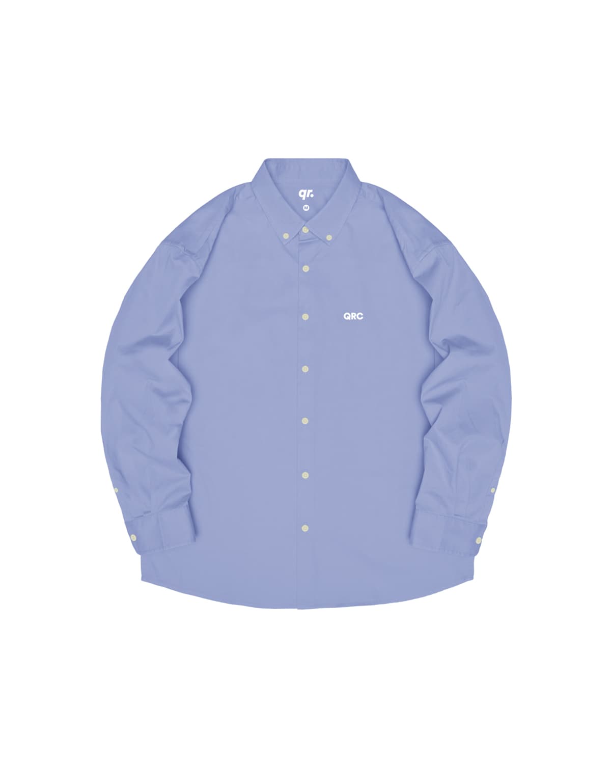РУБАШКА LS QRC BASIC SKY BLUE