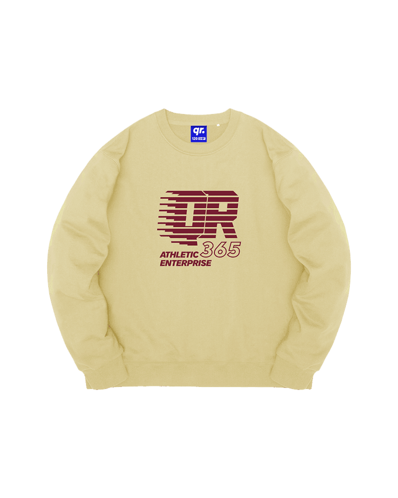 ДЕТСКИЙ СВИТШОТ ATHLETIC СВЕТЛО-ЖЕЛТЫЙ