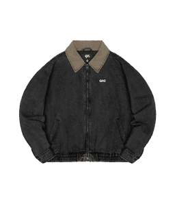 КУРТКА DENIM ЧЁРНАЯ