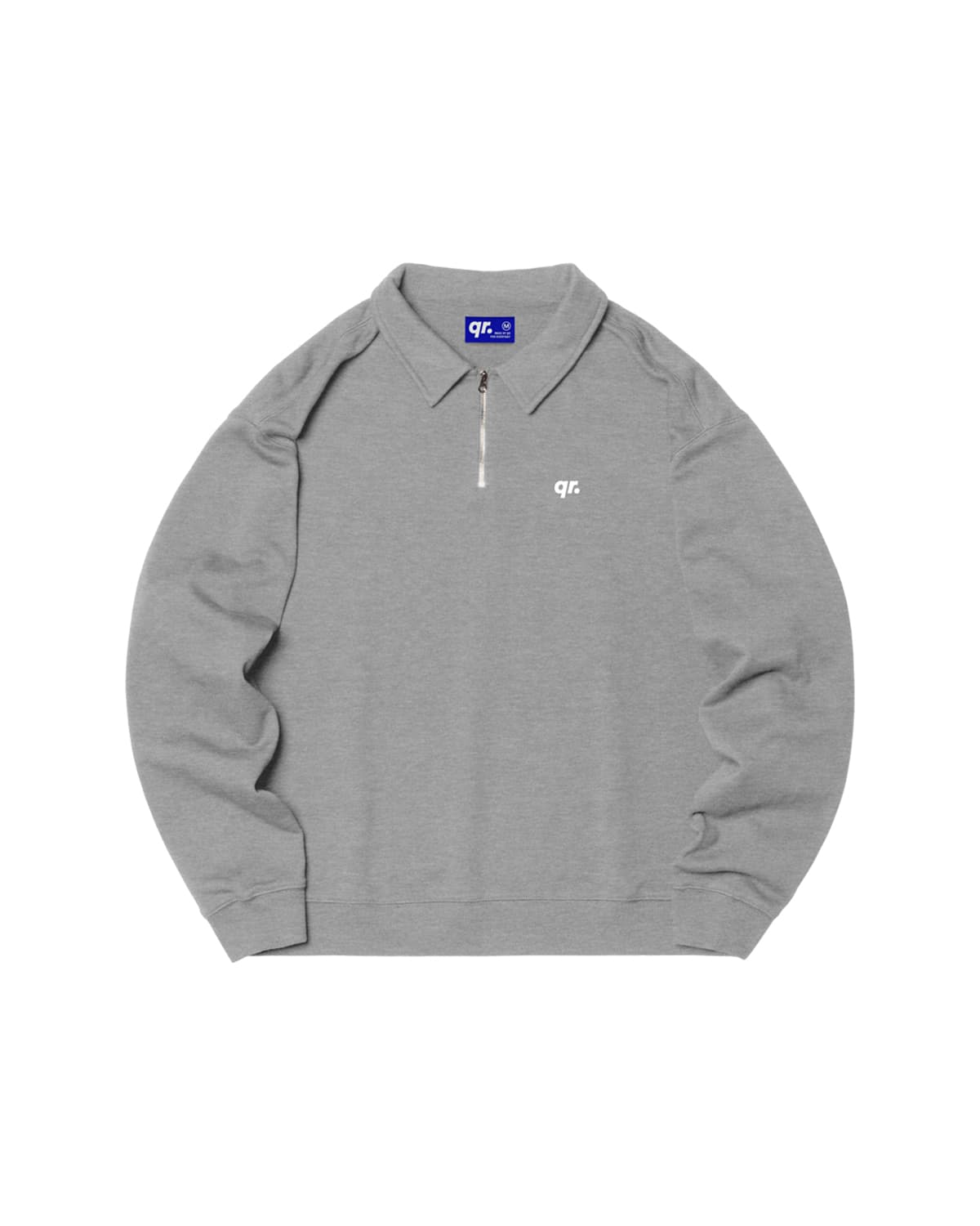 СВИТШОТ POLO BASIC СЕРЫЙ МЕЛАНЖ