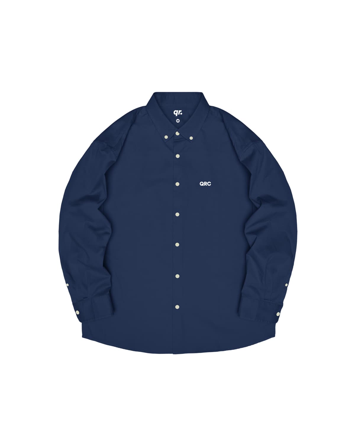РУБАШКА LS QRC BASIC CLASSIC BLUE