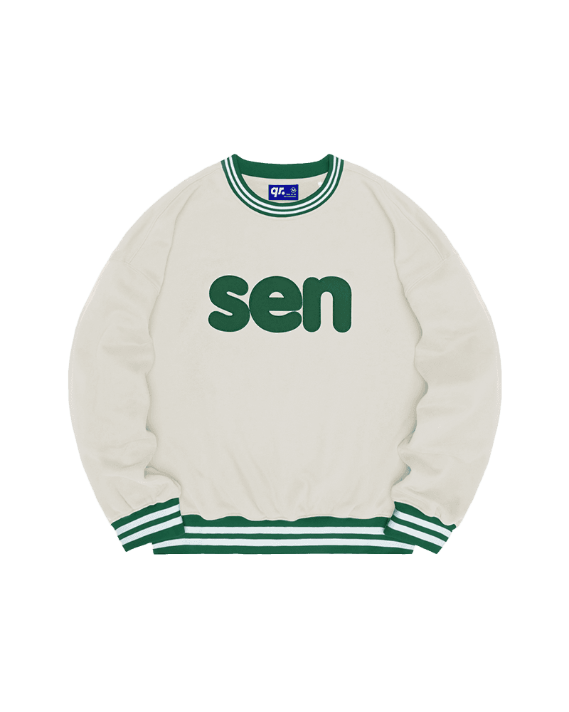 СВИТШОТ OVER SEN БЕЛЫЙ