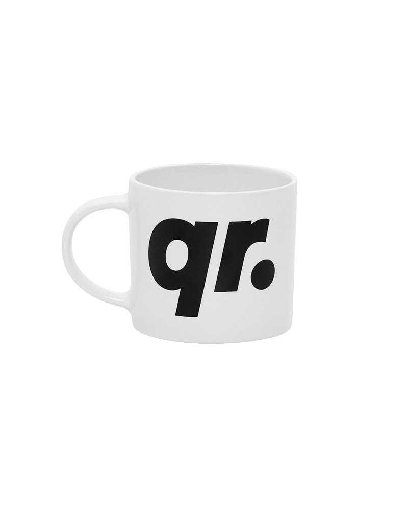 КЕРАМИКА КРУЖКА QRD БЕЛАЯ
