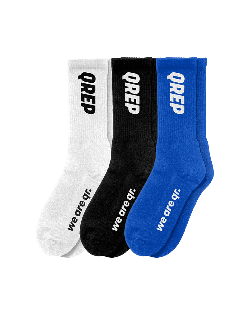 Носки 3-PACK длинные QREP-B (36-40)