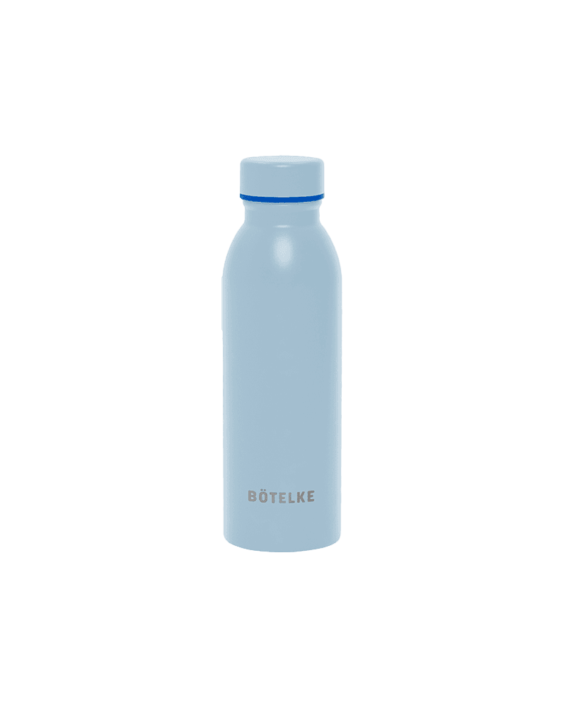 ТЕРМО-БУТЫЛКА BOTELKE СЕРО-ГОЛУБАЯ (500 ML)