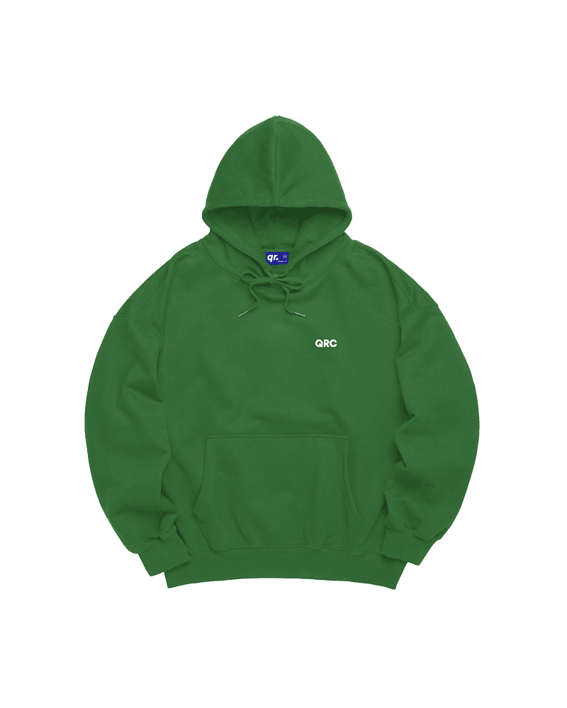 ТОЛСТОВКА OVERFIT QRC EMB ЗЕЛЁНАЯ