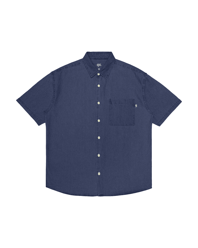 РУБАШКА SS DENIM Т.СИНЯЯ