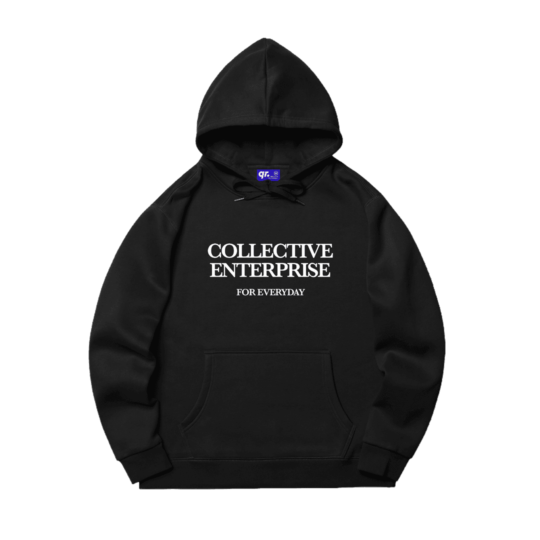 ТОЛСТОВКА COLLECTIVE ENT. ЧЁРНАЯ  